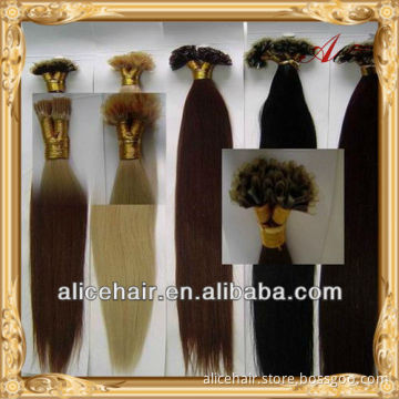 Wholesale price kertain hair extension indian hair